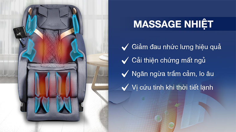 Ghế massage toàn thân Daikiosan DVGM-00002X - Hàng chính hãng