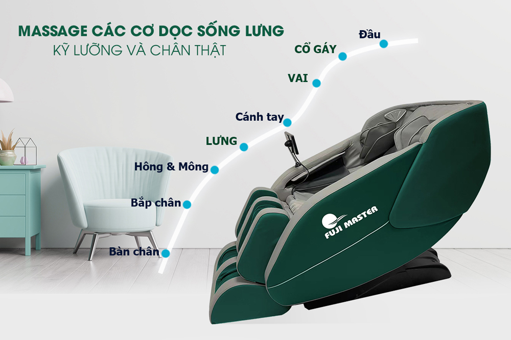 Ghế massage toàn thân FujiMaster FJM-2181 - Hàng chính hãng
