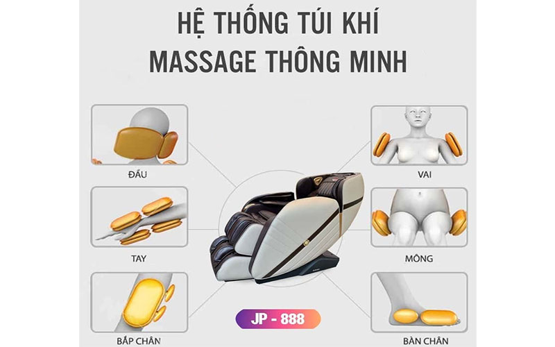 Ghế massage toàn thân Kakaku JP–888 - Hàng chính hãng
