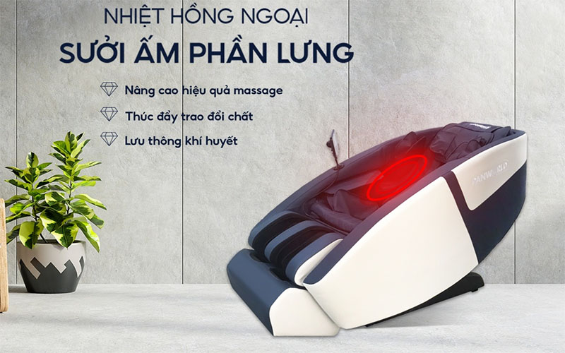 Ghế massage toàn thân Panworld PW-4417 - Hàng chính hãng