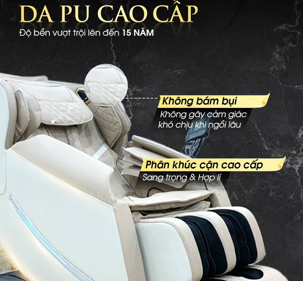 Ghế massage toàn thân Takara K10 - Hàng chính hãng