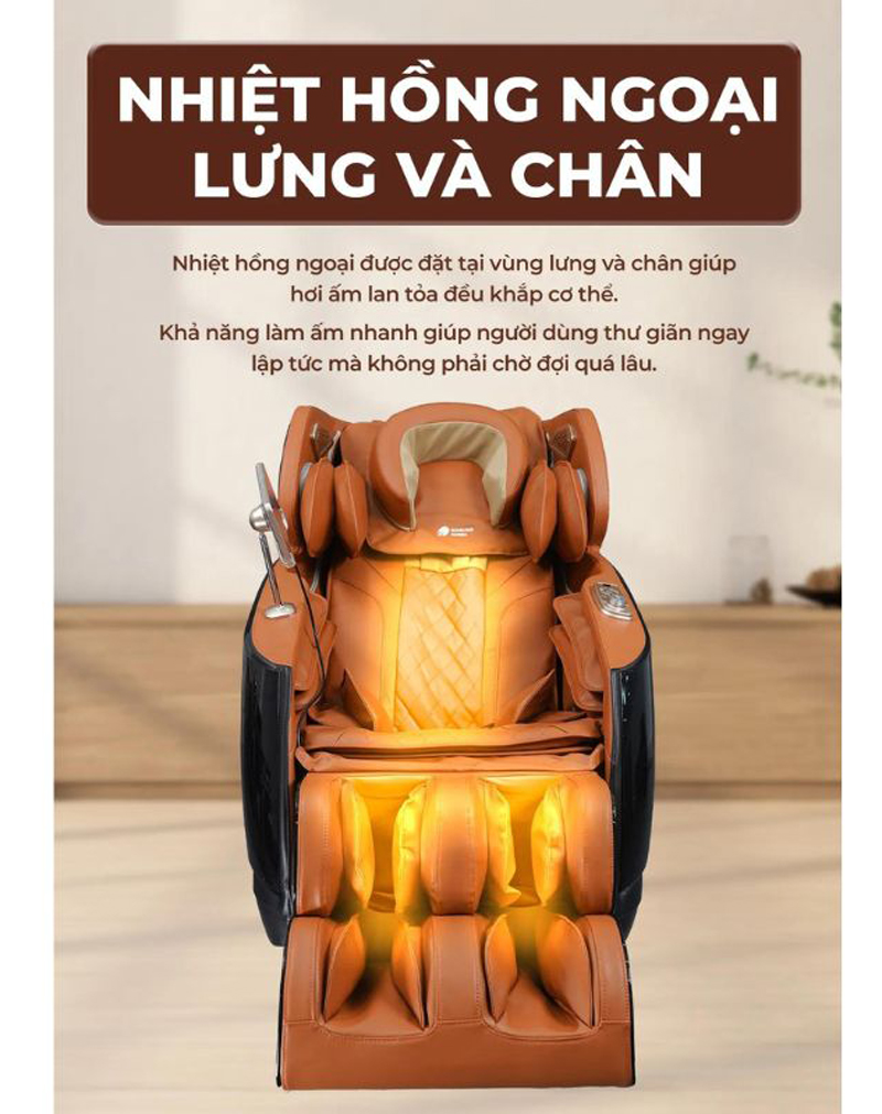 Ghế massage toàn thân Buheung MK-5160 - Hàng chính hãng