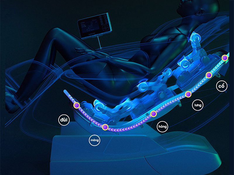 Ghế massage toàn thân Buheung MK-5250 - Hàng chính hãng