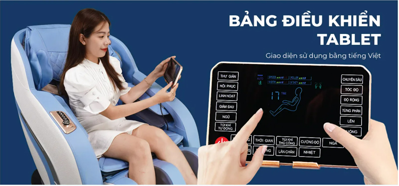 Ghế massage toàn thân Buheung MK-5800 - Hàng chính hãng