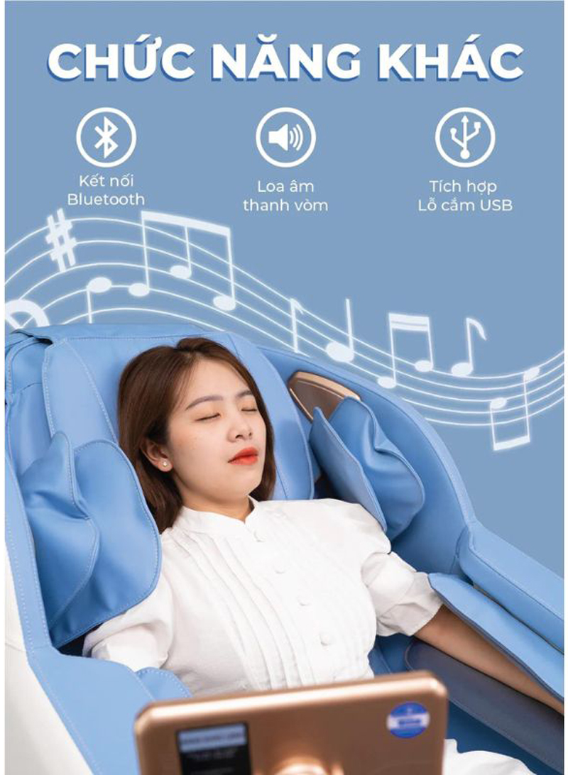 Ghế massage toàn thân Buheung MK-5800 - Hàng chính hãng