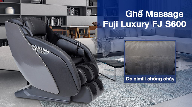 Ghế massage cao cấp Fuji Luxury FJ-S600 - Hàng chính hãng