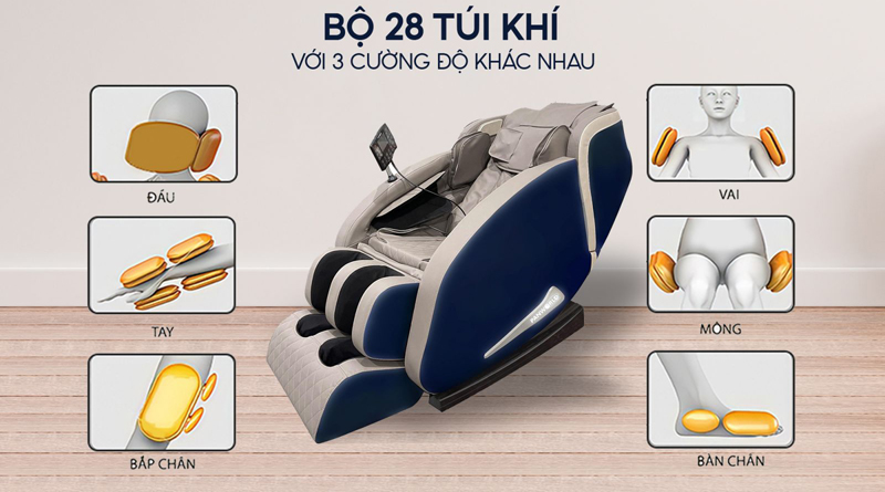 Ghế massage toàn thân Panworld PW-4411  - Hàng chính hãng