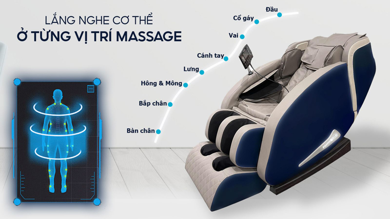 Ghế massage toàn thân Panworld PW-4411  - Hàng chính hãng