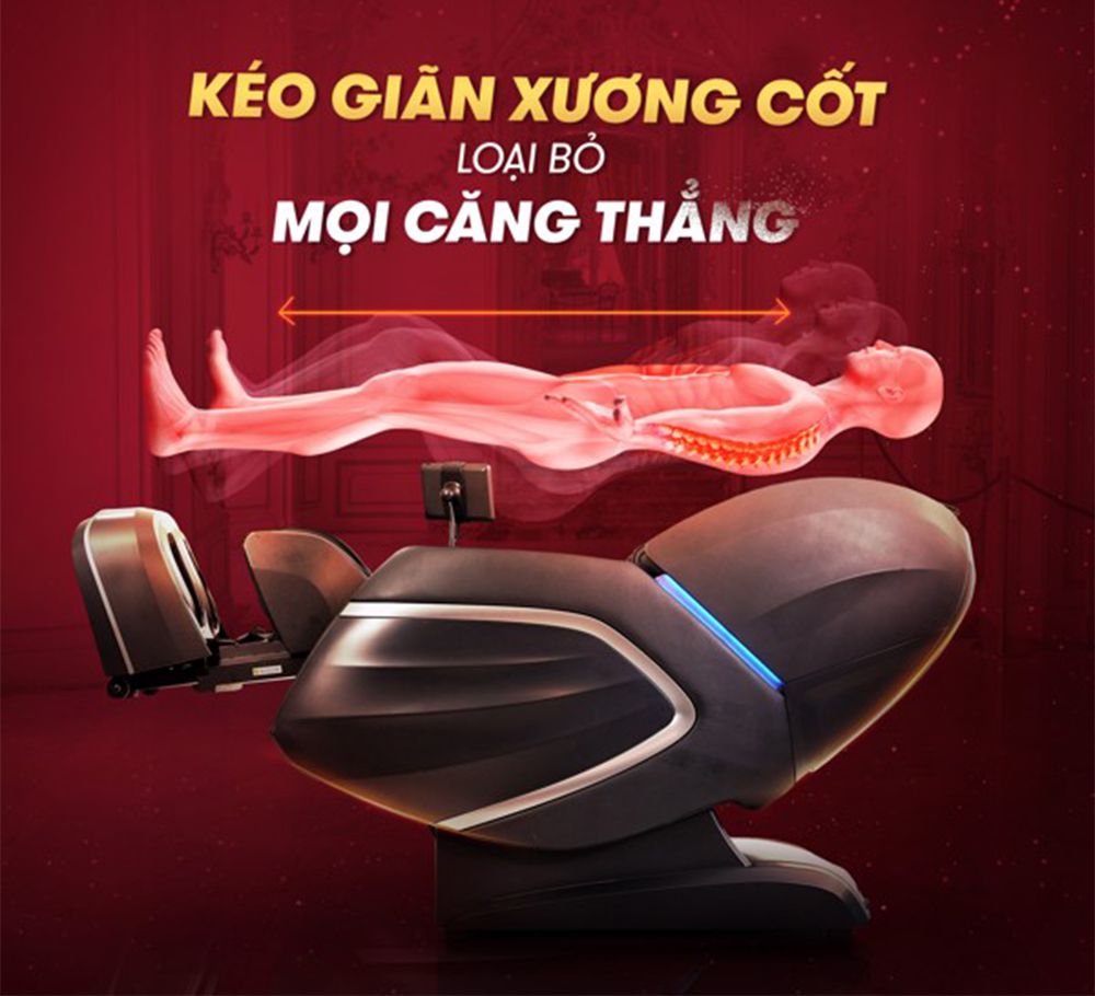 Ghế massage toàn thân Perfect US-8S5 - Hàng chính hãng