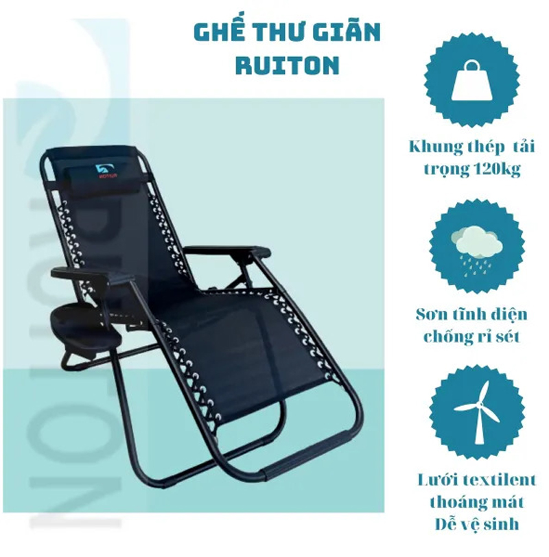 Ghế thư giãn Ruiton - Hàng chính hãng