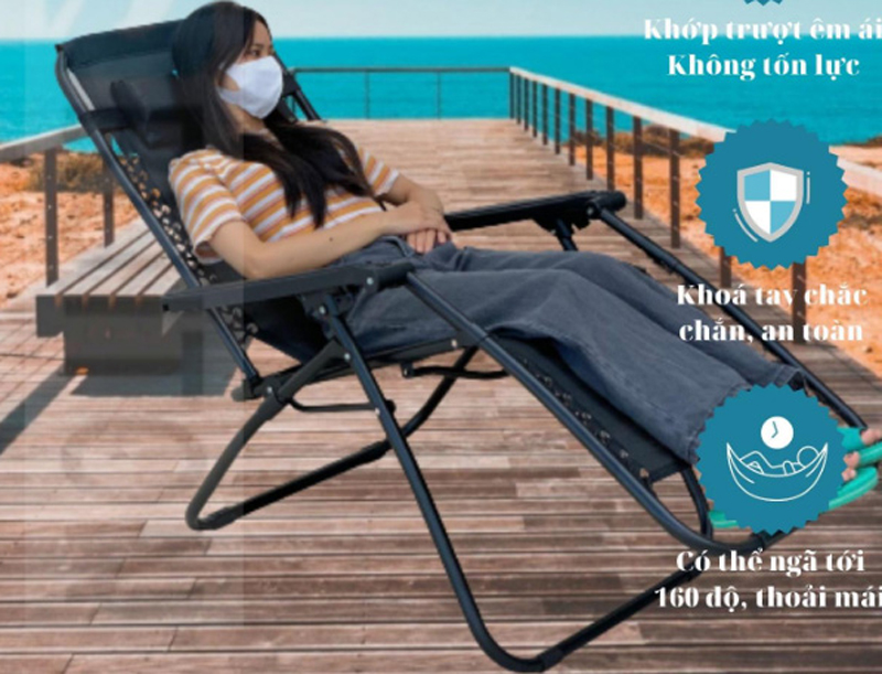 Ghế thư giãn Ruiton - Hàng chính hãng