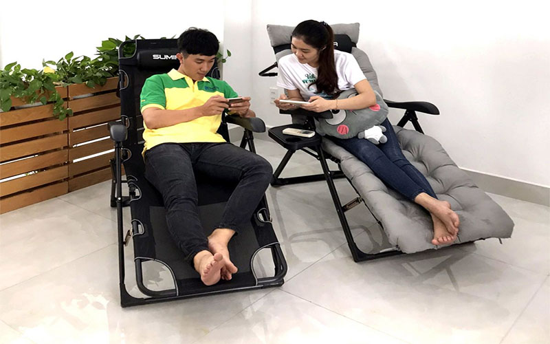 Ghế xếp thư giãn Sumika 168 - Hàng chính hãng