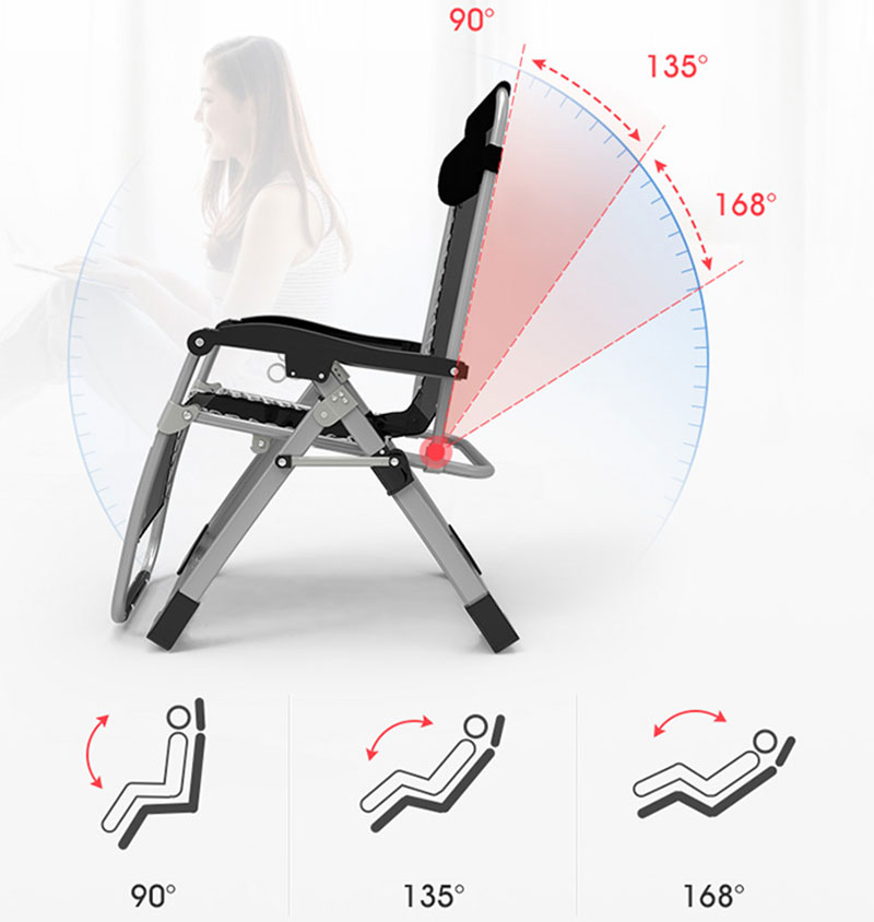 Ghế xếp thư giản Sumika 179M - Hàng chính hãng