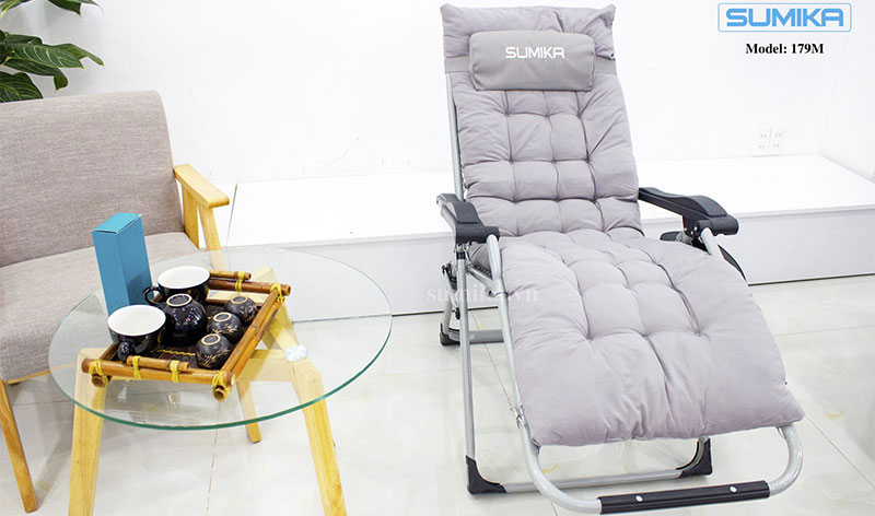 Ghế xếp thư giản Sumika 179M - Hàng chính hãng