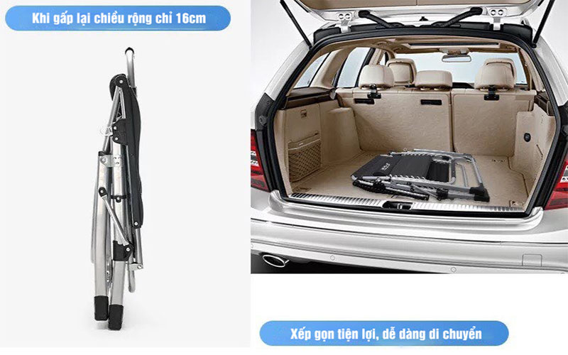 Ghế xếp thư giãn khóa nhựa Sumika 179 - Hàng chính hãng