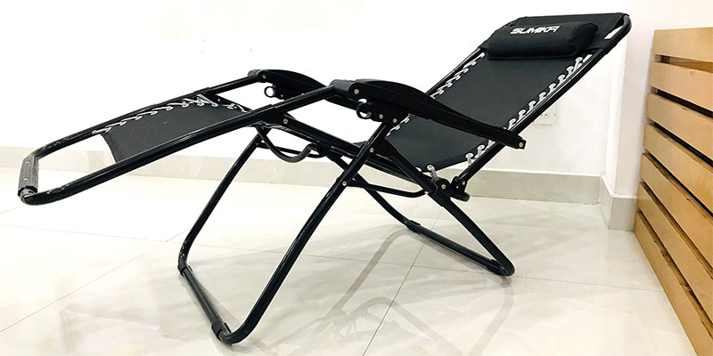 Ghế xếp thư giãn khóa nhựa Sumika 179A - Hàng chính hãng