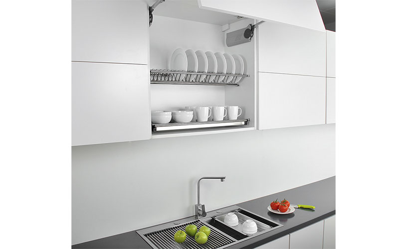 Giá bát đĩa định dạng chữ V Gerari GD.600 - Hàng chính hãng