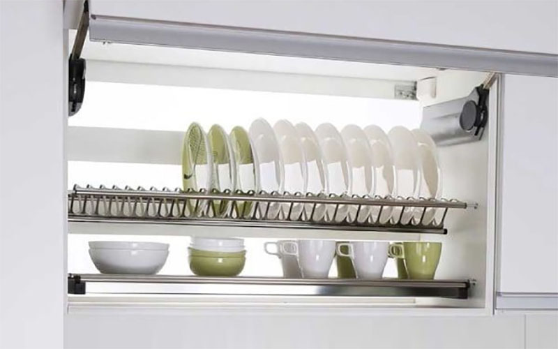 Giá bát đĩa định dạng chữ V Gerari GD.600 - Hàng chính hãng