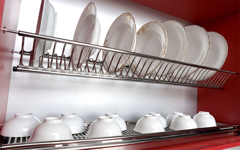 Giá bát đĩa định dạng chữ V Gerari GD.700 - Hàng chính hãng