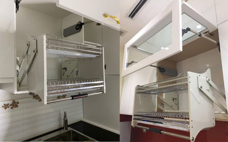 Giá để bát đĩa nâng hạ Gerari DH.700