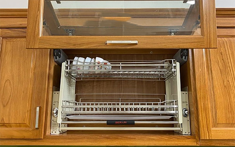 Giá để bát đĩa nâng hạ Gerari DH.800 - Hàng chính hãng