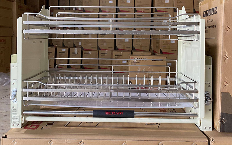 Giá để bát đĩa nâng hạ Gerari DH.900 - Hàng chính hãng