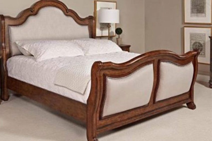Giường gỗ BEECH nhập khẩu 1m58 x 2m - Hàng chính hãng