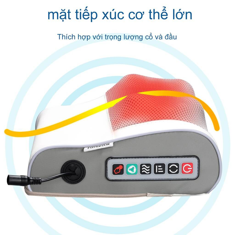 Gối massage hồng ngoại Bomidi MP1 - Hàng chính hãng