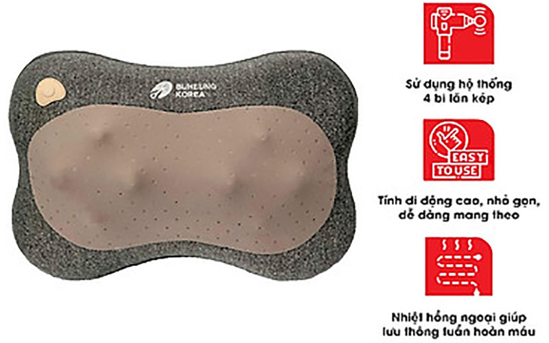 Gối massage Buheung MK-320 - Hàng chính hãng
