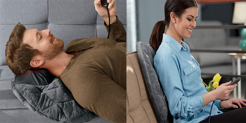 Gối massage hồng ngoại HoMedics SP-129HJA - Hàng chính hãng