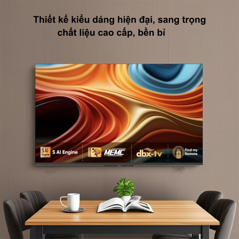 Google Tivi Coocaa 4K 55 Inch 55Y84 - Hàng chính hãng