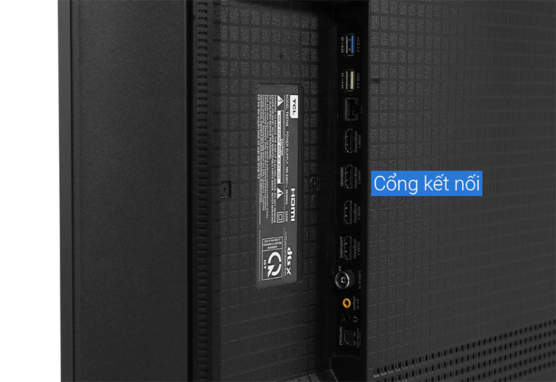 Google Tivi QD-Mini LED TCL 4K 85 inch 85C755 - Hàng chính hãng