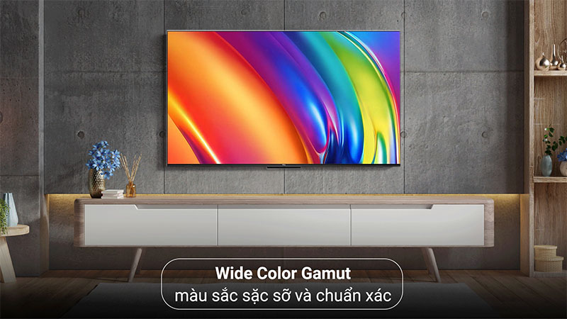 Google Tivi TCL 4K 43 inch 43P745 - Hàng chính hãng