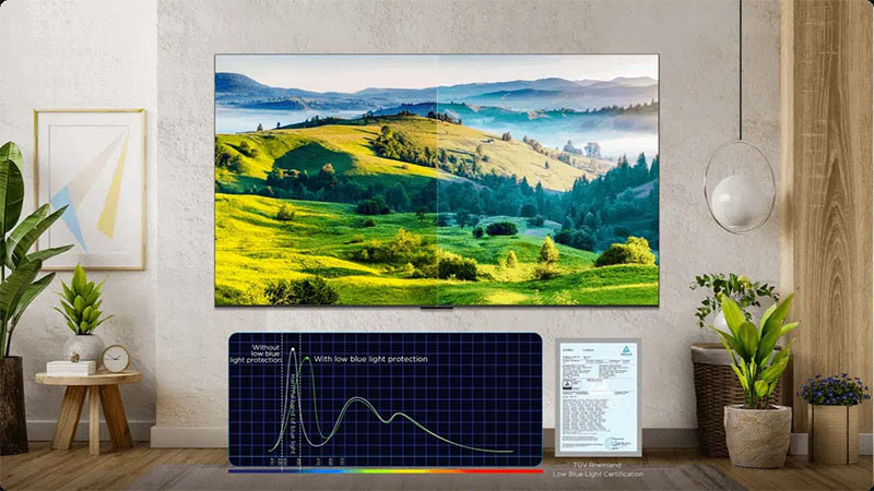 Google Tivi TCL 4K 55 Inch 55P755 Pro - Hàng chính hãng
