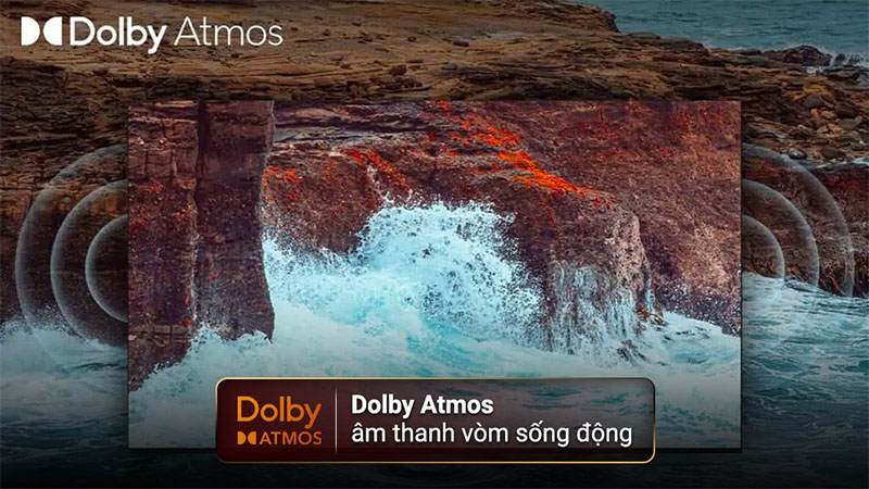 Công nghệ âm thanh của Google Tivi TCL 4K 55 inch 55P745 