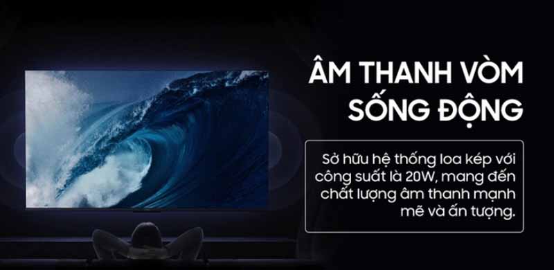 Công nghệ Dolby Audio, DTS-X, DTS Virtual:X, mang đến âm thanh sống động