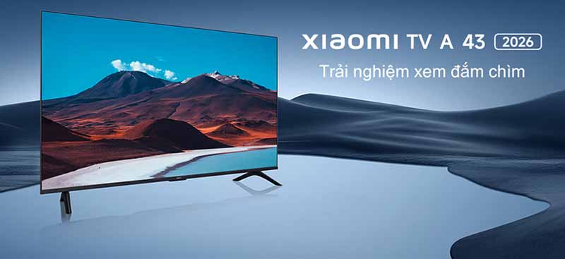 Google tivi Qled Xiaomi A Pro 4K 43 inch L43MB-APSEA