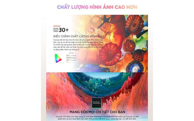 Google tivi Coocaa 4K 50 inch 50Y73 - Hàng chính hãng