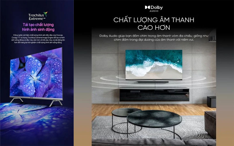 Google tivi Coocaa Full HD 43 inch 43Z73 - Hàng chính hãng