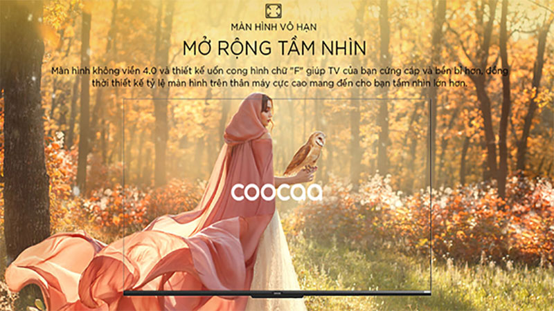 Google tivi Coocaa 4K 70 inch 70C9 - Hàng chính hãng