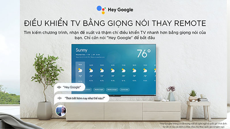 Google tivi Coocaa 4K 70 inch 70C9 - Hàng chính hãng