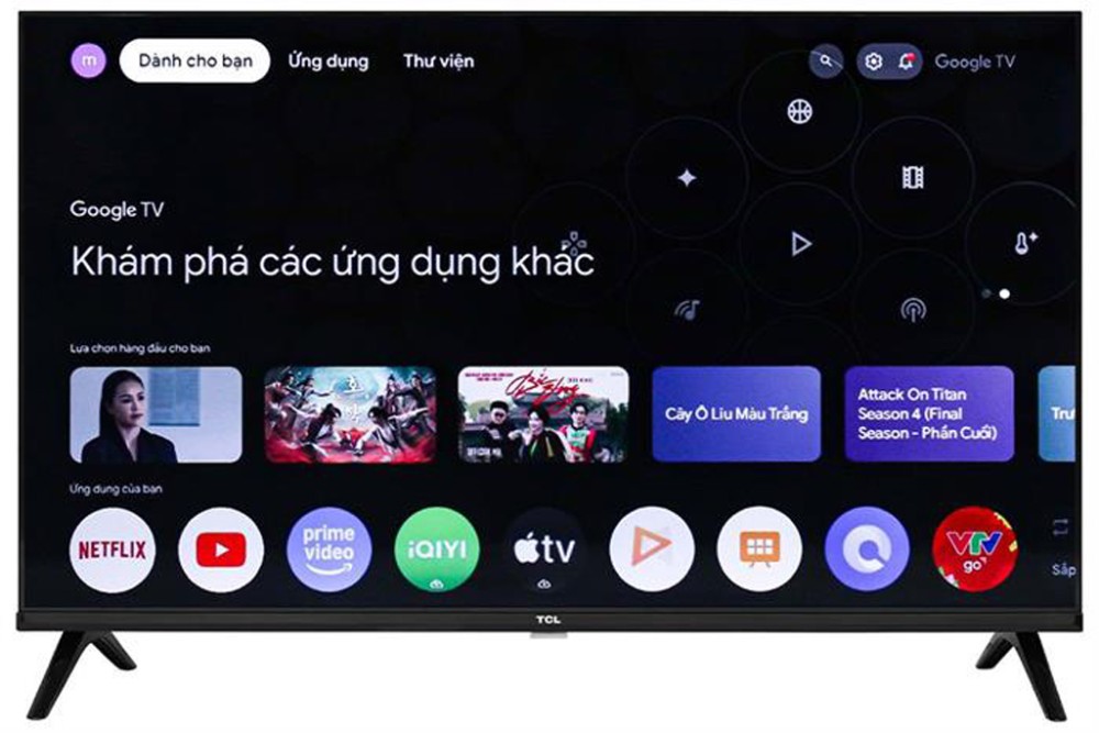Hệ điều hành Google TV, giải trí thông minh trong tầm tay