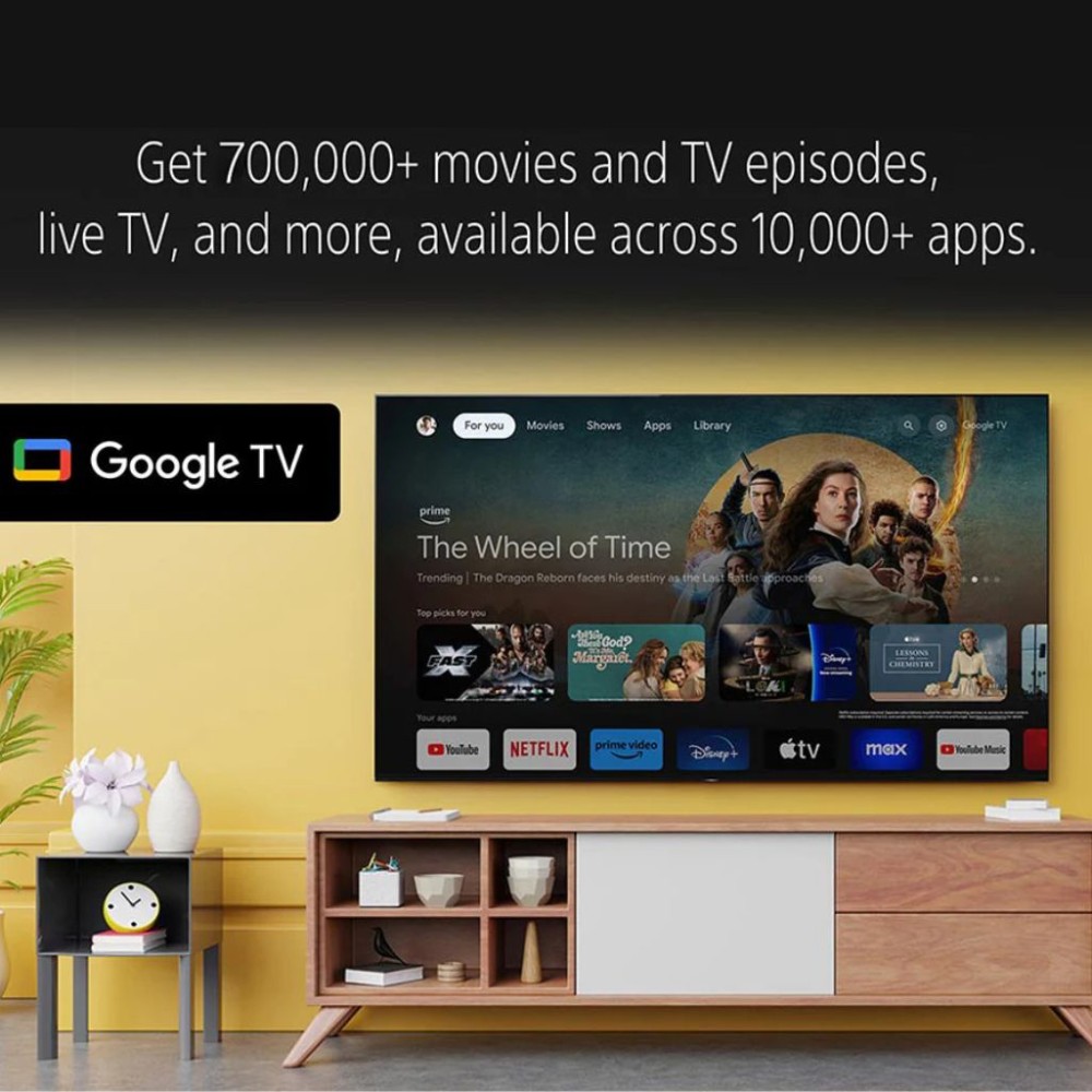 Google Tivi Sony 4K 50 inch K-50S25VM2 - Hàng chính hãng