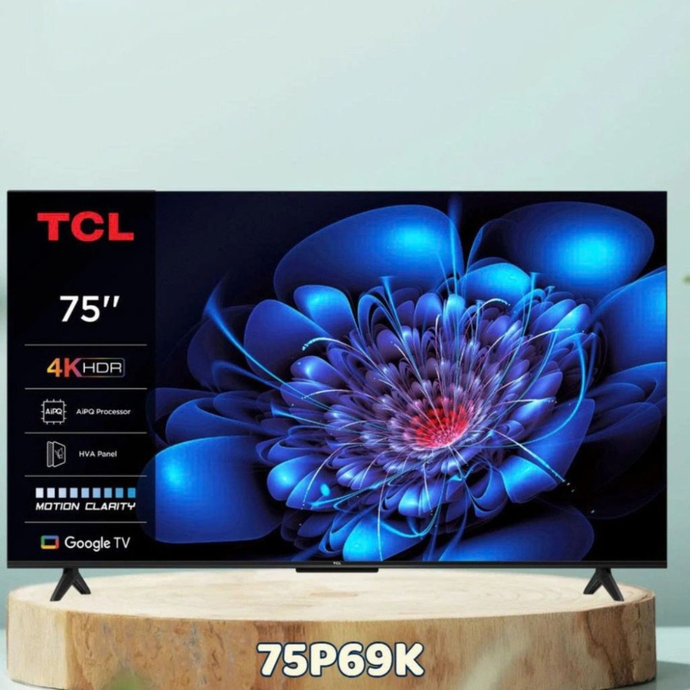 Google tivi TCL AI 4K 75 inch 75P69K - Hàng chính hãng