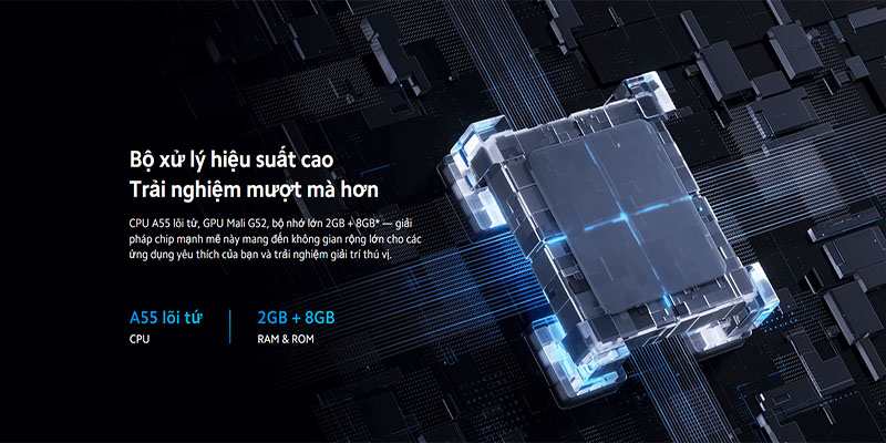 Bộ xử lý của Google tivi Xiaomi A Pro QLED 4K 43 inch L43MA-SSEA