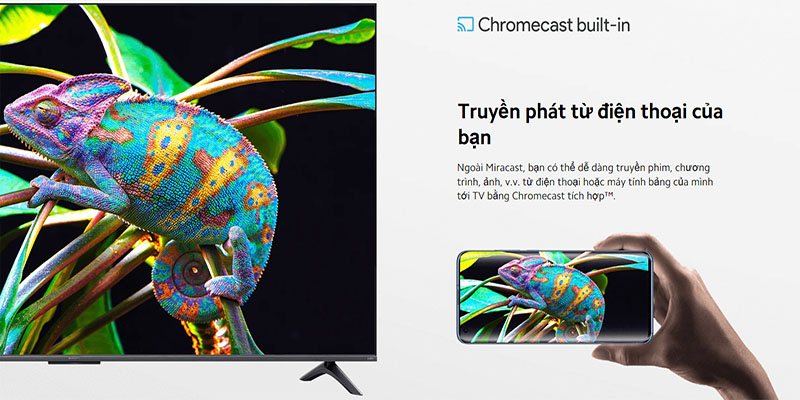 Tính năng của Google tivi Xiaomi A Pro QLED 4K 43 inch L43MA-SSEA