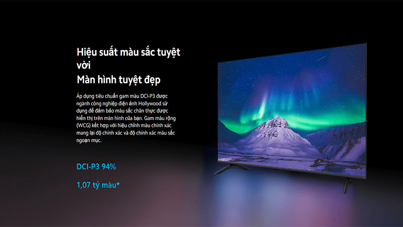 Công nghệ hình ảnh của Google tivi Xiaomi A Pro QLED 4K 55 inch L55MA-SSEA 