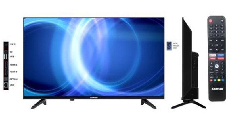 Google Tivi Asanzo 32 inch Full HD 32EX8 - Hàng chính hãng