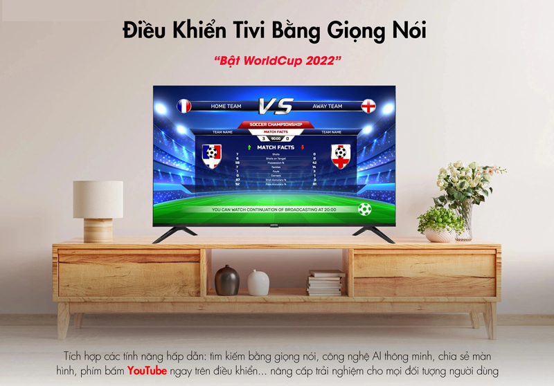 Tìm kiếm bằng giọng nói thông qua Remote