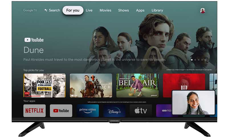 Google Tivi Coocaa Full HD 40 inch 40Z72 - Hàng chính hãng